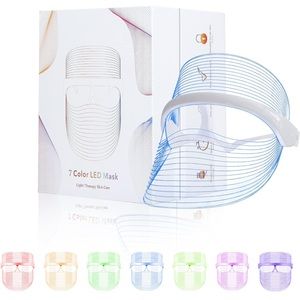 7 color LED light therapy mask